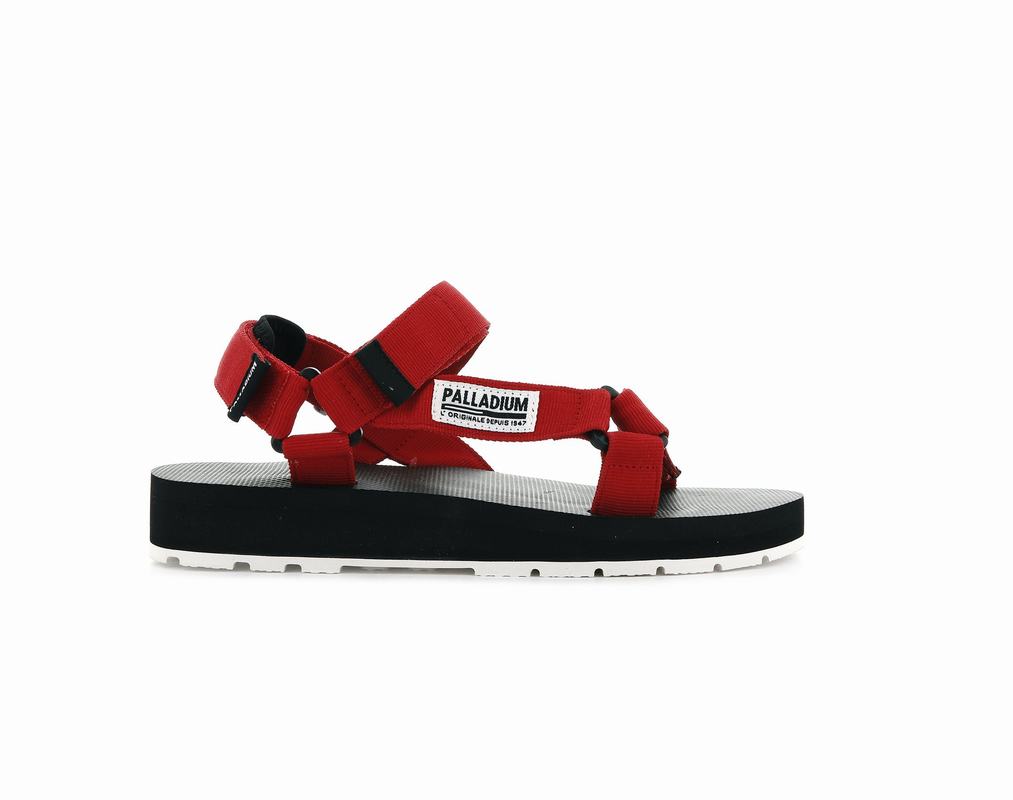 Palladium Outdoorsy Urbanity Men's Sandals Red (YFPH81704)